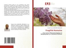 Portada del libro de Fragilité Humaine