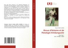 Revue d’Histoire et de Théologie Kimbanguiste的封面