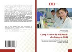 Bookcover of Comparaison de méthodes de dosage à l'INH