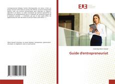Capa do livro de Guide d'entrepreneuriat 