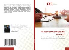 Copertina di Analyse économique des contrats