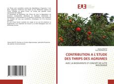 CONTRIBUTION A L’ETUDE DES THRIPS DES AGRUMES的封面