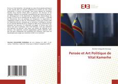 Couverture de Pensée et Art Politique de Vital Kamerhe