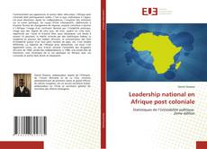 Copertina di Leadership national en Afrique post coloniale