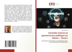 Couverture de Contrôle interne et gouvernance publique au Maroc – Tome I