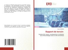 Couverture de Rapport de terrain