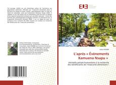 L’après « Évènements Kamuena Nsapu »的封面