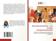 Pauvreté persistante : une analyse intergénérationnelle的封面