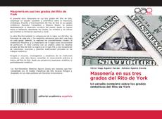 Capa do livro de Masonería en sus tres grados del Rito de York 