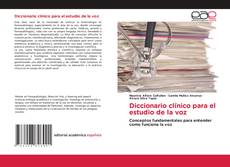 Capa do livro de Diccionario clínico para el estudio de la voz 