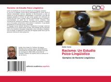 Portada del libro de Racismo: Un Estudio Psico-Lingüístico