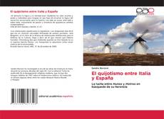 Portada del libro de El quijotismo entre Italia y España