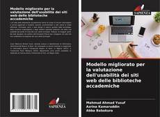 Buchcover von Modello migliorato per la valutazione dell'usabilità dei siti web delle biblioteche accademiche