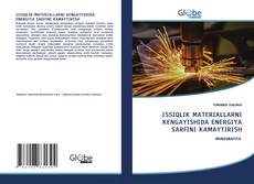 Capa do livro de ISSIQLIK MATERIALLARNI KENGAYISHIDA ENERGIYA SARFINI KAMAYTIRISH 