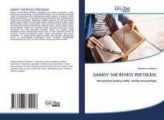 Capa do livro de GADOIY SHE’RIYATI POETIKASI 