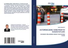 AVTOMOBILNING KONSTRUKTIV XUSUSIYATLARI kitap kapağı