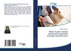 Buchcover von Modul-kredit tizimida tilshunoslik fanlaridan mustaqil topshiriq asosi