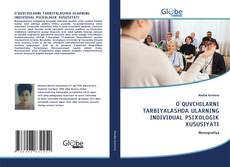 Copertina di O`QUVCHILARNI TARBIYALASHDA ULARNING INDIVIDUAL PSIXOLOGIK XUSUSIYATI