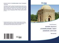 Capa do livro de BUXORO VILOYATI OYKONIMLARINING TABIIY GEOGRAFIK JIHATLARI 