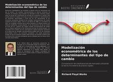 Buchcover von Modelización econométrica de los determinantes del tipo de cambio