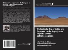 Buchcover von El desierto hiperárido de Pampas de la Joya y sus implicaciones astrobiológicas