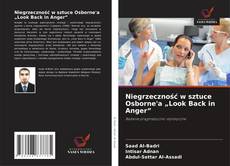 Copertina di Niegrzeczność w sztuce Osborne'a „Look Back in Anger”