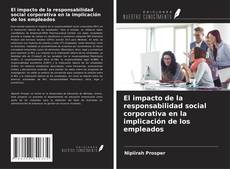 Buchcover von El impacto de la responsabilidad social corporativa en la implicación de los empleados