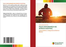 Buchcover von PAZ E SEGURANÇA NA ÁFRICA AUSTRAL