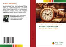 Capa do livro de A LINGUA PORTUGUESA 
