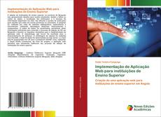 Couverture de Implementação de Aplicação Web para instituições de Ensino Superior