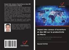 Buchcover von Impact des canaux d'ouverture et des IDE sur la productivité au Maroc