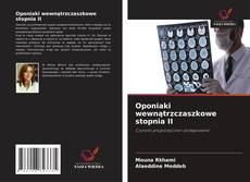 Buchcover von Oponiaki wewnątrzczaszkowe stopnia II