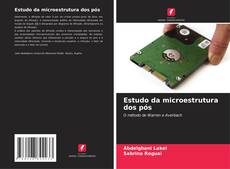 Buchcover von Estudo da microestrutura dos pós