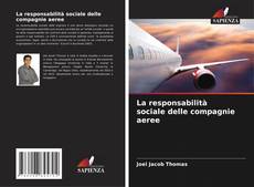 Buchcover von La responsabilità sociale delle compagnie aeree