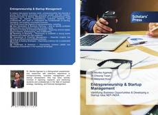 Copertina di Entrepreneurship & Startup Management