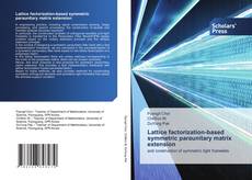Copertina di Lattice factorization-based symmetric paraunitary matrix extension