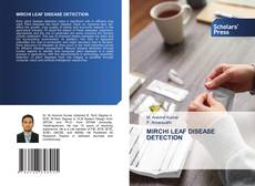 Portada del libro de MIRCHI LEAF DISEASE DETECTION