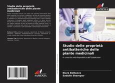 Обложка Studio delle proprietà antibatteriche delle piante medicinali