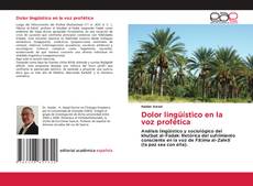 Copertina di Dolor lingüístico en la voz profética