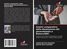 Portada del libro de Analisi comparativa della dissoluzione del paracetamolo a Bukavu/RDC