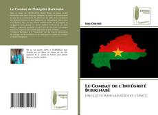 Le Combat de l'Intégrité Burkinabè的封面