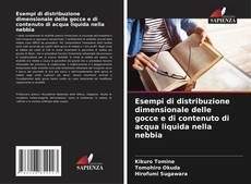 Buchcover von Esempi di distribuzione dimensionale delle gocce e di contenuto di acqua liquida nella nebbia