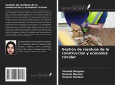 Buchcover von Gestión de residuos de la construcción y economía circular