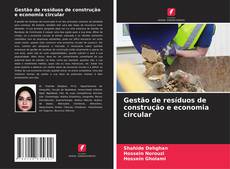 Buchcover von Gestão de resíduos de construção e economia circular