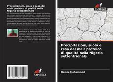 Portada del libro de Precipitazioni, suolo e resa del mais proteico di qualità nella Nigeria settentrionale