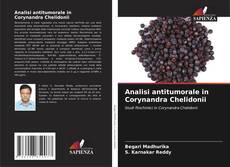 Analisi antitumorale in Corynandra Chelidonii kitap kapağı