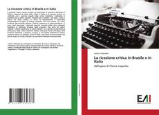 Buchcover von La ricezione critica in Brasile e in Italia