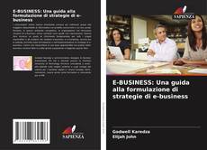 E-BUSINESS: Una guida alla formulazione di strategie di e-business的封面