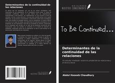 Buchcover von Determinantes de la continuidad de las relaciones