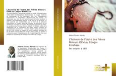 Portada del libro de L'histoire de l'ordre des Frères Mineurs OFM au Congo-Kinshasa
